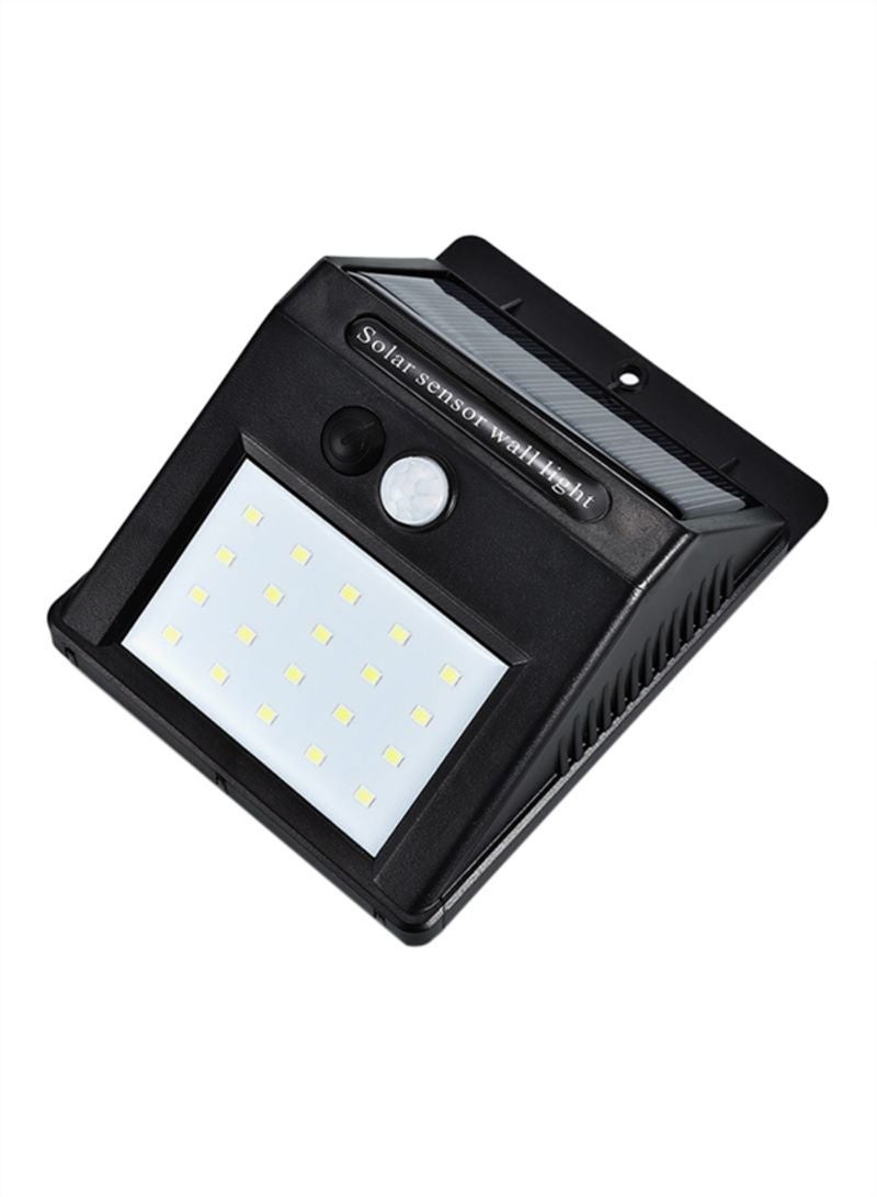 20 LED Motion Sensor Solar Light Black - Image 4